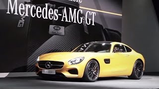 Mercedes AMG GT presentation [upl. by Keelia358]