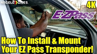 How To Install An EZ Pass Transponder [upl. by Mell]