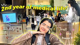 VLOG A day in 2nd Year of MBBS  My new chapter of 2nd Year in Medical College  Best MBBS Vlogs [upl. by Inohs]