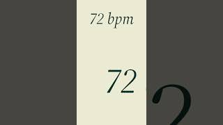 72 bpm bpm metronome clicktrack [upl. by Medora988]