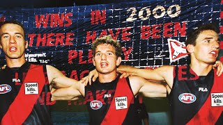 Essendon domination The best of the Bombers 20game winning streak  2000  AFL [upl. by Eisaj]