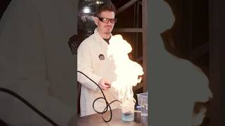 Propane Fire Bubbles Demo combustion fuel McWaneScienceCenter DIYST3 [upl. by Nnaerb]