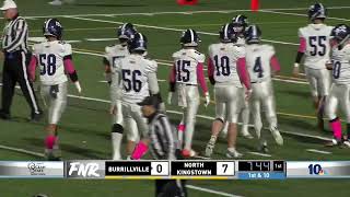 Friday Night Rivals Week 6 Burrillville at North Kingstown Part 1 [upl. by Osner]