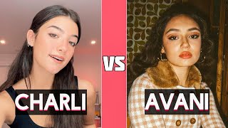 Charli Damelio VS Avani TikTok Dance Battle [upl. by Felix]