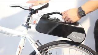 Rubbee X  Unboxing and installing the ebike conversion kit [upl. by Puett109]