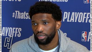 Joel Embiid Postgame Interview  Game 4  76ers vs Hawks  2021 NBA Playoffs [upl. by Tracie]