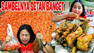 NGGAK BAHAYA TAH LANGSUNG MUKBANG SAMBAL SETAN SETELAH OPERASI PENGANGKATAN IMPLAN PAYUDARA [upl. by Arries409]