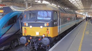 NEWLY RENUMBERED 47711 Takes on the Push Pull at Preston 061024 [upl. by Dlonra]