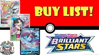 Brilliant Stars Buy List New Pokémon TCG Set Which Cards to Buy [upl. by Latterll]