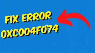 How To Fix Error 0xC004F074  Solution to Fix 0xC004F074 Windows 10 Activation [upl. by Rein559]