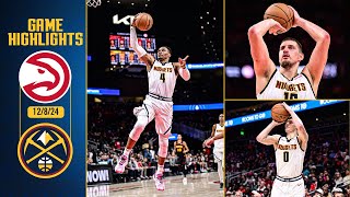 Denver Nuggets vs Atlanta Hawks Full Game Highlights 📺  12824 [upl. by Wales]