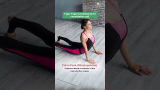 Fertility Yoga Asana for timely ovulation [upl. by Anal847]