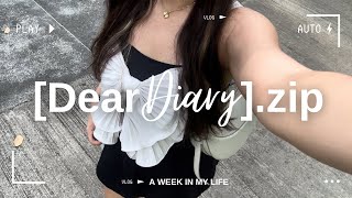 Dear Diaryzip Singapore Daily Vlog  Work Life  What I Eat in a Week  Reformer Pilates [upl. by Nilak]