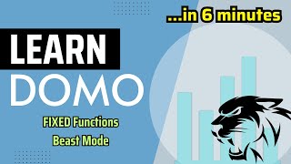 Domo Beast Mode  FIXED Functions in 6 minutes [upl. by Aenert365]