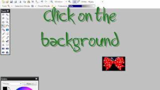 How to Make Transparent Background in PaintNet [upl. by Nali]