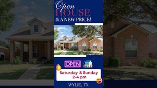 🎉 OPEN HOUSE ALERT 🎉 wylietx openhouse dallas [upl. by Llerot]