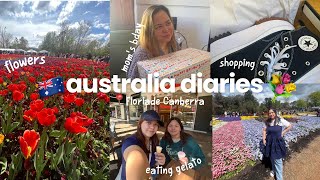 Australia Diaries  Week in my Life Going to Floriade Canberra Mommys Bday amp Shopping [upl. by Sualocin]