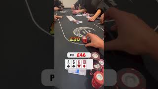 BLUFFING with 5 HIGH pokertime pokernight [upl. by Latoye]