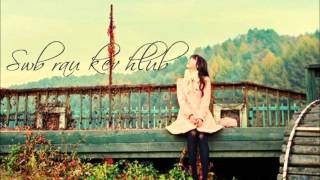 Swb rau kev hlub Lyrics  Meena Thao [upl. by Lamak]