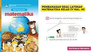 Pembahasan Soal Latihan Matematika Kelas IV Halaman 40 [upl. by Ellek593]