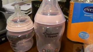 Tommee Tippee Bottles REVIEW [upl. by Tesil79]