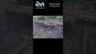 Shuttering collapse during construction shortvideos fails nxtcoatings siteinsights viralvideo [upl. by Nutsud689]