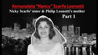 Nancy Scarfo Biography Part 1 I Phil Leonettis mom I Nicky Scarfos sister I Philly Crime Family [upl. by Llered905]