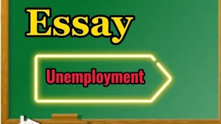 Unemployment essay in English with urdu translation [upl. by Lacsap]