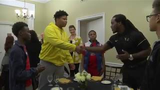 Wake Forest Football  Etiquette Dinner 2017 [upl. by Hyo54]