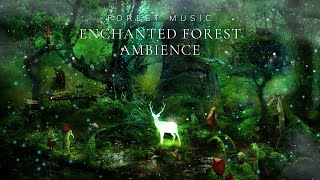 Enchanted Forest Ambience 🌲 Fairy Flute Melodies amp Nature Sound ✨ 10 Hour Journey To Sleep amp Relax [upl. by Aevin]