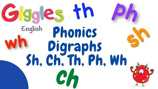 Phonics Digraphs  sh ch th wh ph [upl. by Ardnat992]