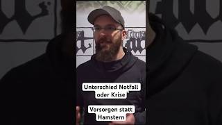 Notfall oder Krise  Vorsorgen statt Hamstern  Krisenvorsorge zu Hause [upl. by Ovatsug6]