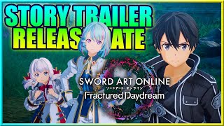 SWORD ART ONLINE Fractured Daydream Release Date amp Story PV English Subs [upl. by Yennej]