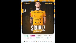 Damian Schulz Wywiad z nowym atakującym LUK Lublin 💛🖤🎥 [upl. by Epuladaugairam839]