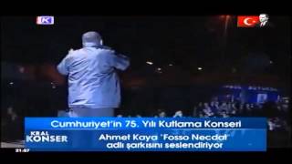 AHMET KAYA ☆ KRAL Tv Efsane Konser Cumhuriyetin 75Yılı [upl. by Venezia]