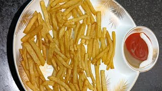 Homemade French Fries 🍟 Perfect Crispy Recipe French Fries [upl. by Mafala]