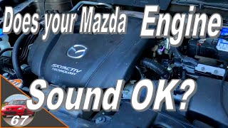 Mazda SKYACTIV CX5 22 Diesel DPF  Exhaust pressure sensor IMPORTANT [upl. by Egroej858]