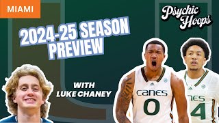 MIAMI TEAM PREVIEW 202425 COLLEGE BASKETBALL [upl. by Oilasor]