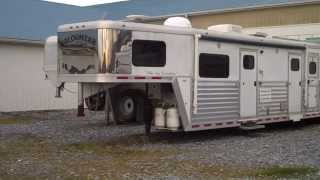 2005 Bloomer 4 Horse Slant w 19ft Live In Quarters quotSOLDquot [upl. by Otrebor]