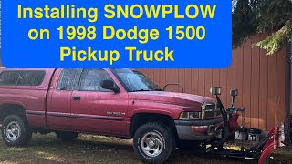 Installing SNOWPLOW on an Arizona Truck  Plow Truck Conversion  Popple People  Episode 106 [upl. by Farika]