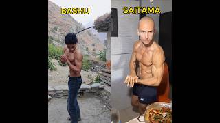 power of saitama💪shortvideo75hardchallenge exercise [upl. by Andros]