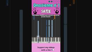 SATIE  Gnossienne n° 1 pianolessons [upl. by Kareem]