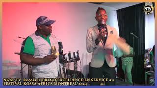 PRIX DEXCELLENCE EN SERVICE NGAS TV [upl. by Adnomal]