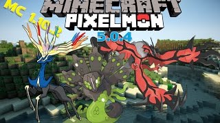 Pixelmon 504 Review  YVELTAL EN PIXELMON XERNEAS EN PIXELMON ZYGARDE EN PIXELMON [upl. by Walford61]