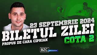 Biletul Zilei COTA2  23092024 [upl. by Atronna892]