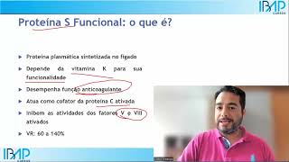 Proteína S funcional baixa o que pode ser Entenda Tudo Aqui  Prof Dr Victor Proença [upl. by Attennaj384]