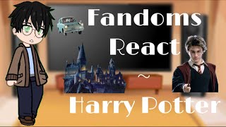 fandoms react part one harry potter [upl. by Seen]