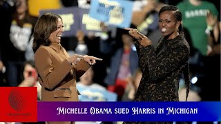 Michelle Obama makes the case for Harris in Michigan as Dems see signs of hope [upl. by Adamo]