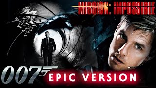 James Bond  Mission Impossible Mashup  Most Epic Mashup on YouTube [upl. by Lizette]