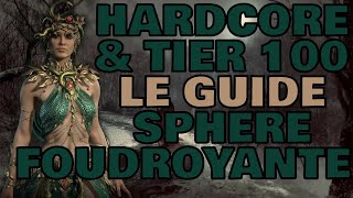 Le MEILLEUR build SPHERE FOUDROYANTE pour le HARDCORE et les donjons TIER 100 [upl. by Beitch]